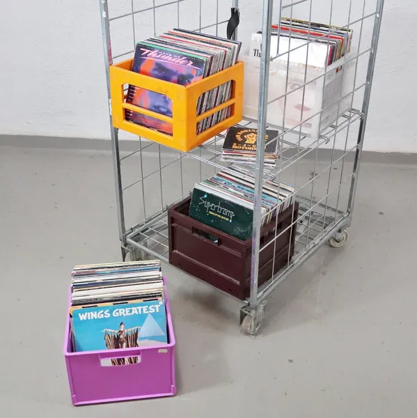 Parti vinylskivor, LP, blandade genrer