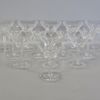 13 st. cocktailglas, möjligen "Bror" Kosta Boda, 19/2000-tal