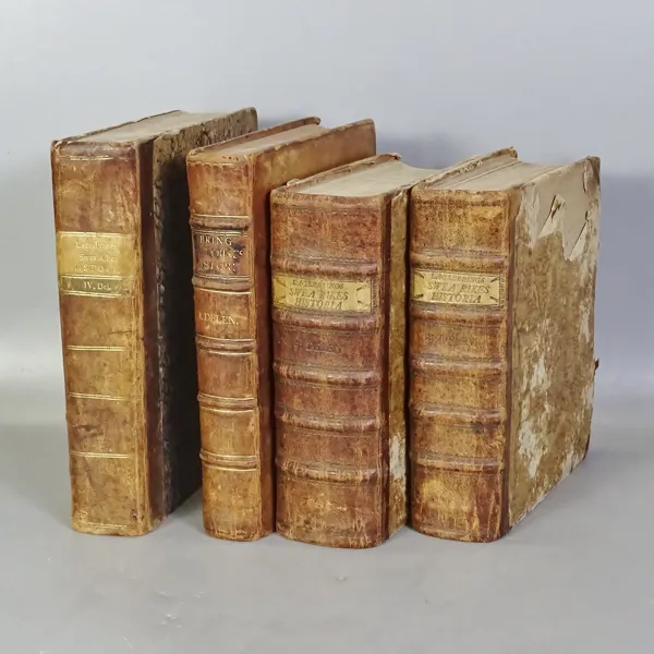 Äldre böcker, "Lagerbrings, Svea rikes historia" 1700-tal
