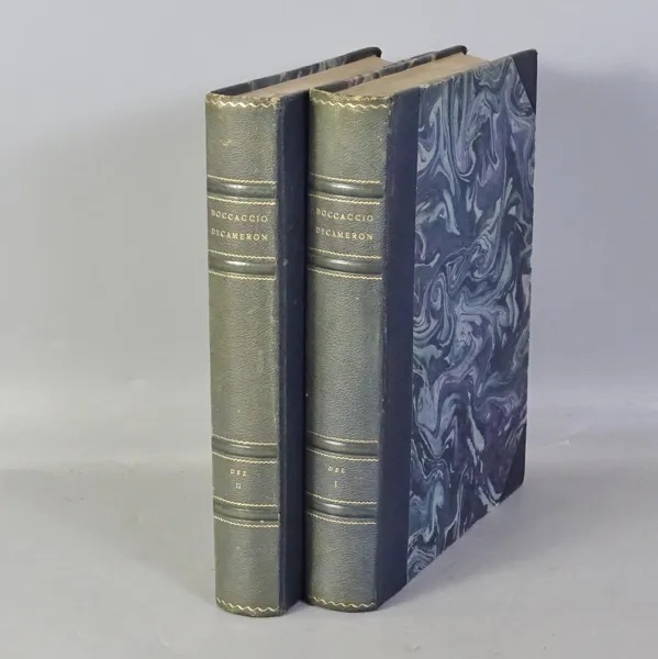 Novellsamling, Decameron, Giovanni Boccaccio, Stockholm Aktiebolaget för spridning av litterära verk, 1924