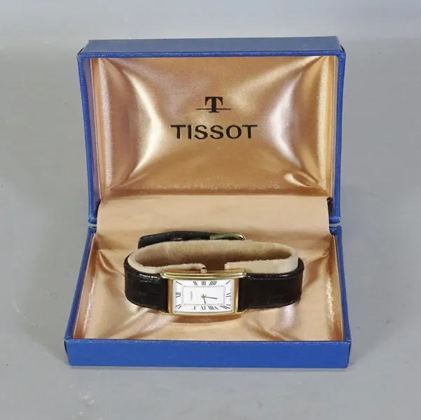 Armbandsur, Tissot, guld 14K, 1900-tal