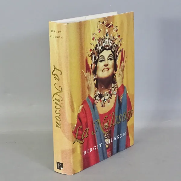 Bok "La Nilsson" Birgit Nilsson, Bokförlaget T. Fischer & Co. 1995