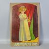 Reklamskylt "Liljeholmens Ljus" Bonniers blecklito GBG. 1900-talets början