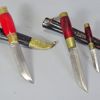 2 st. slidknivar, troligen Puukko, Finland, 1900-talets första hälft