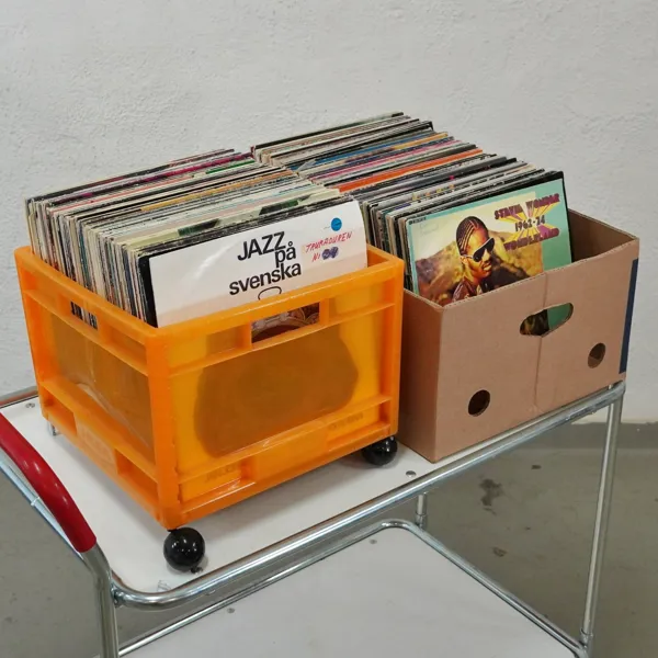 Parti vinylskivor, LP, blandade genrer