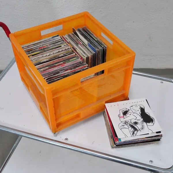 Parti vinylskivor, singel/EP, blandade genrer