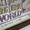 Reklamspegel, Coca-Cola, 1900-tal
