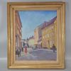Oljemålning, S:t Paulsgatan, signerad