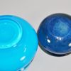Glasföremål, färgat glas, 7 delar