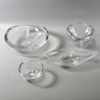 4 st skålar, glas, Vicke Lindstrand