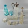 Diverse äldre glas & kristallföremål