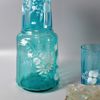 Diverse äldre glas & kristallföremål