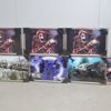 4+1+1+1 st. 3-D-tavlor "Fantasy-motiv"