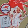 Plåtskylt "Mobilgas" 19/2000-tal