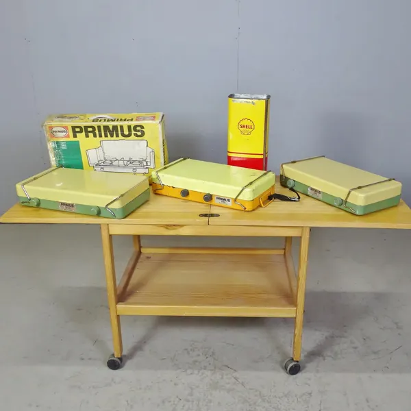 3 st. gasolkök, Primus, 2069 och 2396, 1900-talets andra hälft