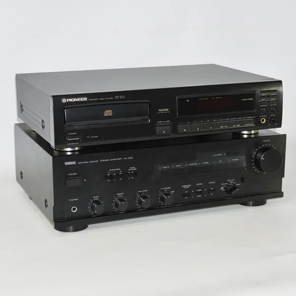 Förstärkare samt CD-spelare, Yamaha / Pioneer