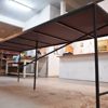 Stort bord, underrede i smide, 275 cm