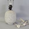 Bordslampa, omarbetad vas "Igelkottsmodell", Rörstrand