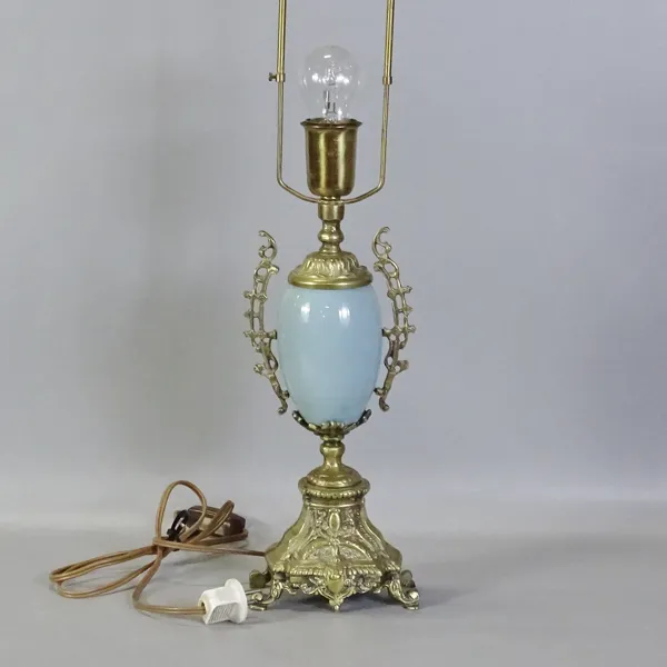 Bordslampa, möjligen Frankrike, 1900-talets första hälft