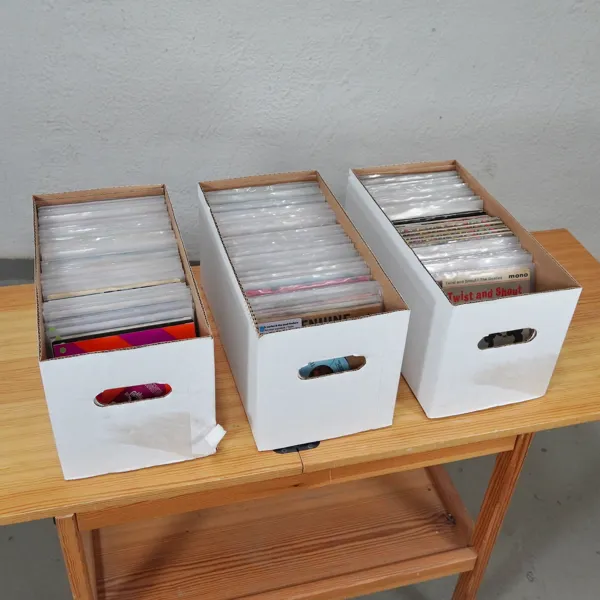Parti vinylskivor, singel/EP, blandade genrer