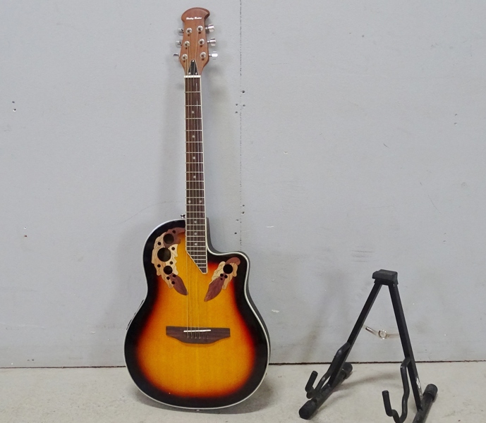 Halvakustisk gitarr, Harley Benton, HBO-850SB