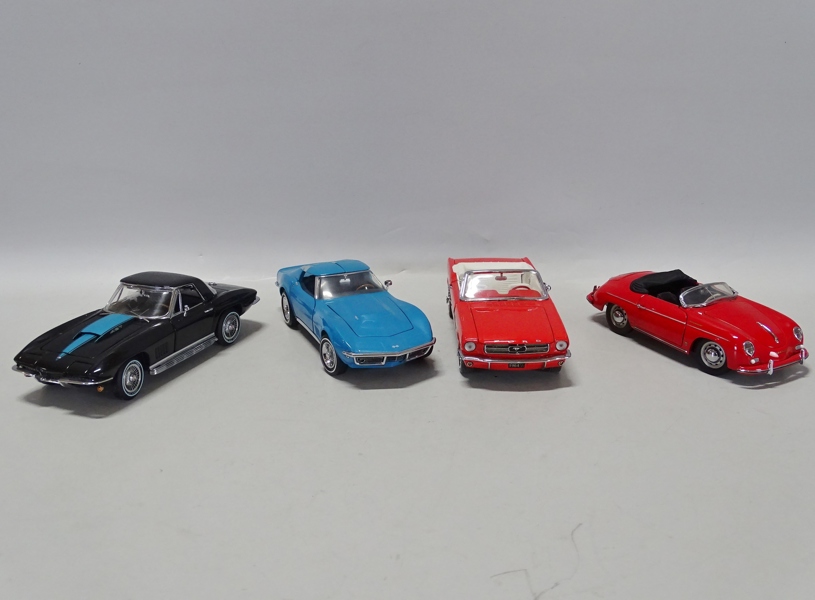 4 st. bilmodeller, Franklin mint precision models 1:24