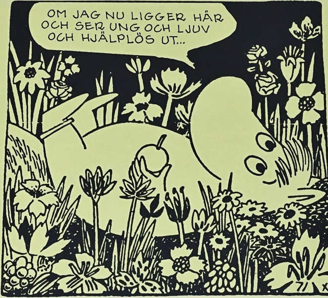 Affisch, Mumin, efter Tove Jansson