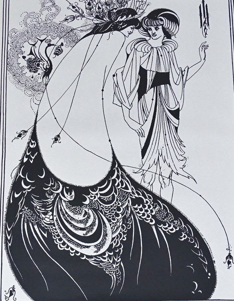 Affisch, Aubrey Beardsley