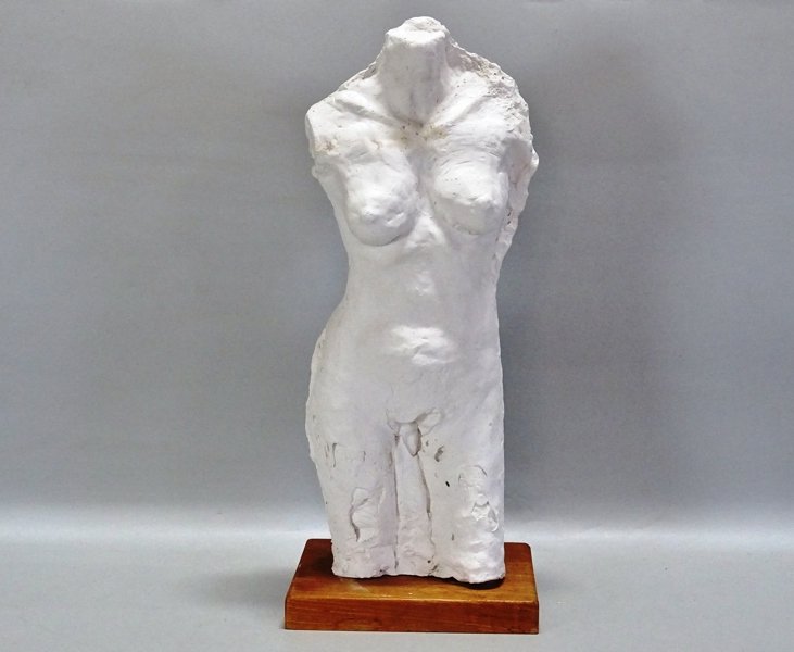 Skulptur "torso", gips