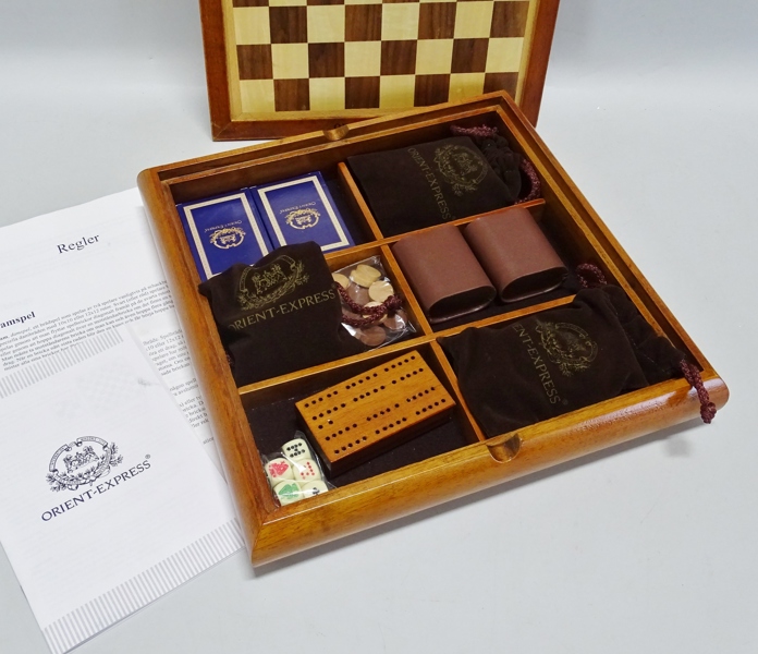 Schack / backgammon m.m., Orient-Express