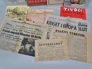 Parti äldre tidningar och kataloger, 11 delar