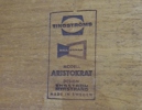 Soffbord med utdragsskivor "Aristokrat" design Engström och Myrstrand, 1900-talets mitt