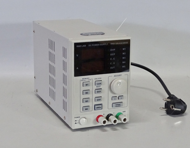 Power supply, RND-lab 