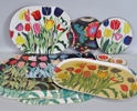 Parti Firma Svenskt Tenn, Josef Frank, bricka, bordstabletter m.m.