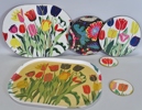 Parti Firma Svenskt Tenn, Josef Frank, bricka, bordstabletter m.m.