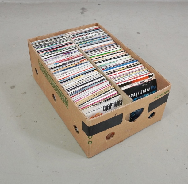 Parti vinylskivor, singel/EP, blandade genrer