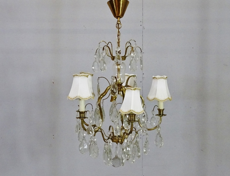 Kristallkrona, barockstil, 1900-tal
