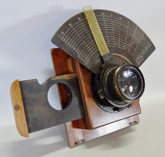 Fotoobjektiv / mätinstrument, Carl Zeiss