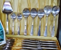 Bestick, silver, 78 delar "Uppsala" total vikt ca 3250 g