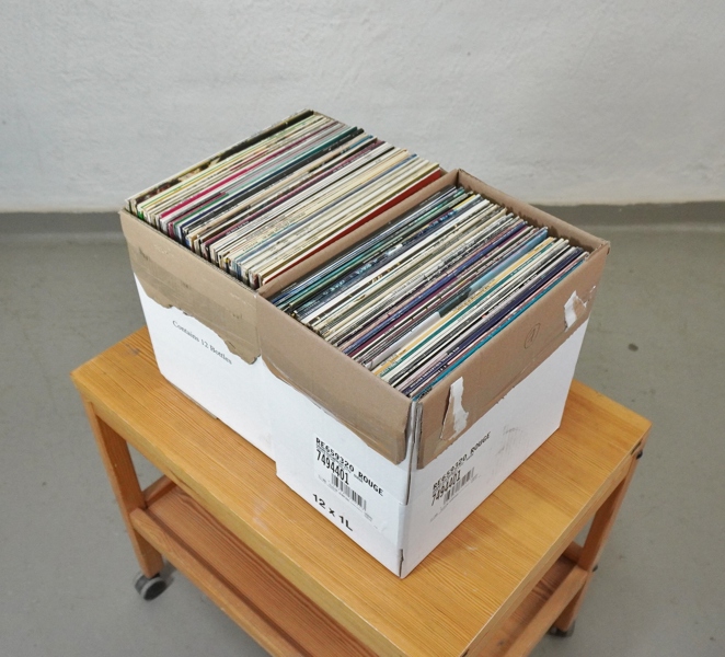 Parti vinylskivor, LP, blandade genrer