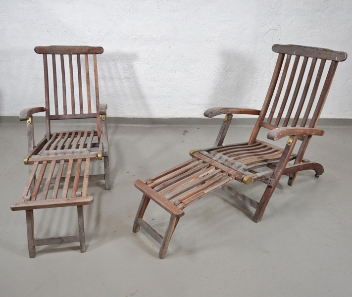 1 par däcksstolar, 19/2000-tal