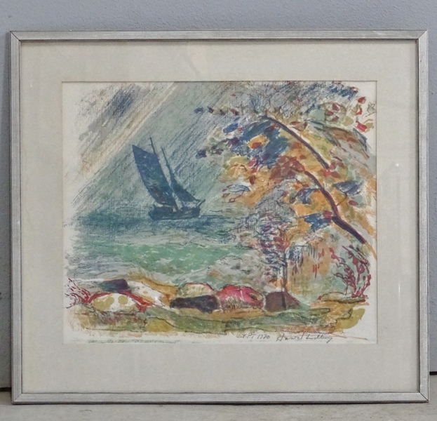 Litografi, Harald Lindberg