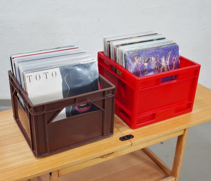 Parti vinylskivor, LP, blandade genrer