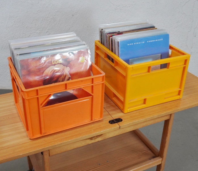 Parti vinylskivor, LP, blandade genrer