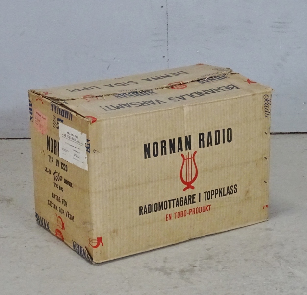 Radioapparat, Nornan, A.-B. Tobo bruk, 1952