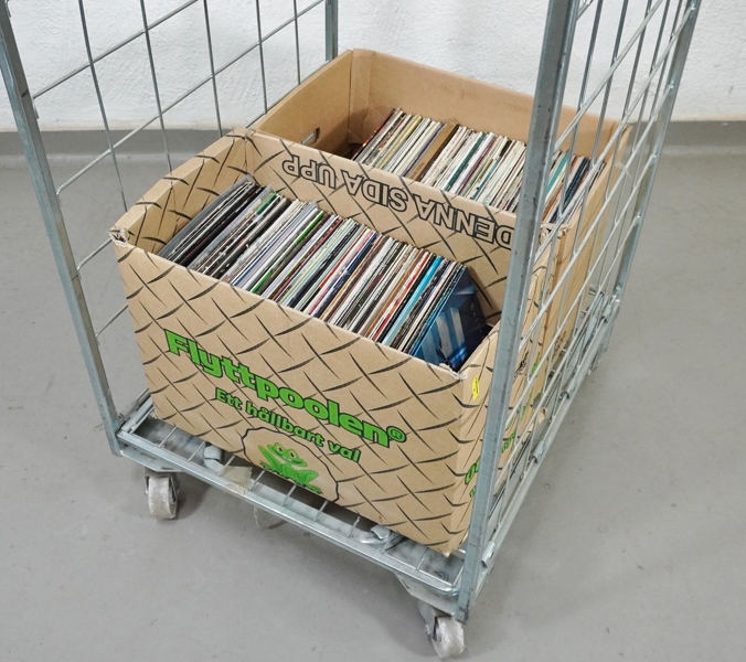 Parti vinylskivor, LP, blandade genrer