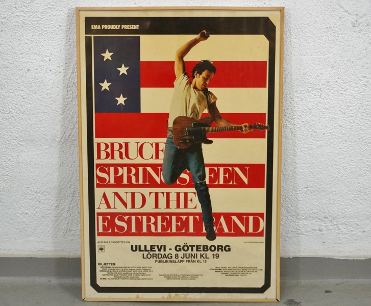 Konsertaffisch, Bruce Springsteen