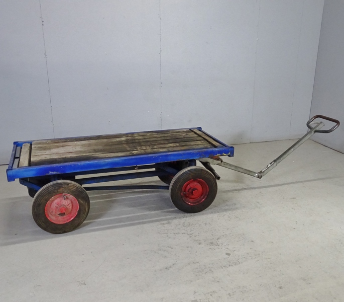 Transportvagn, hydraulisk, handdragen