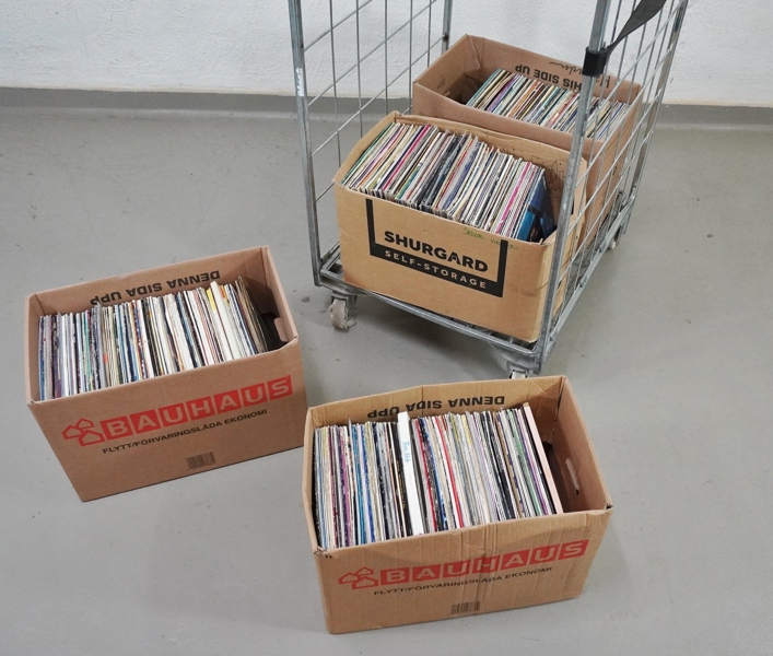 Parti vinylskivor, LP, blandade genrer