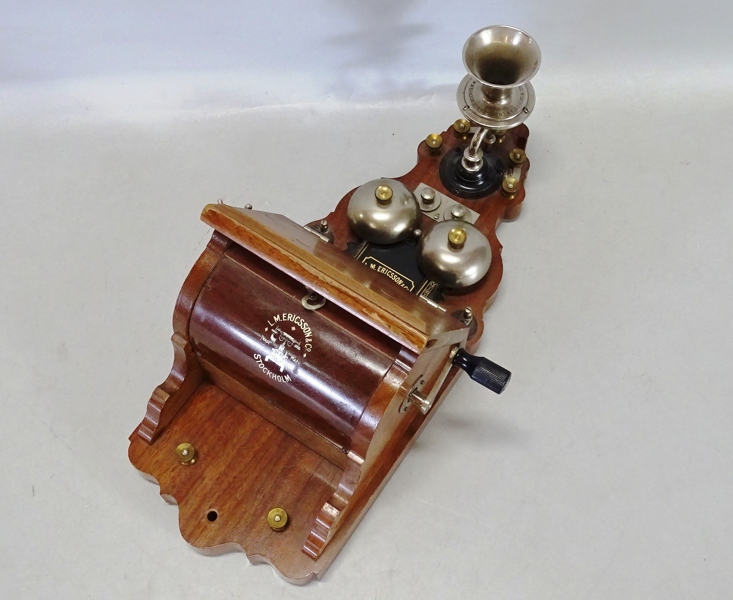 Väggtelefon, LM Ericsson & co, Stockholm